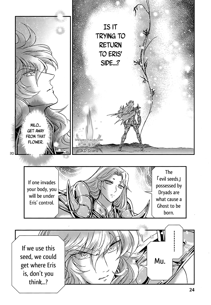 Saint Seiya - Saintia Shou Chapter 64 page 21 - Chapter 64: Fruitless Blossom