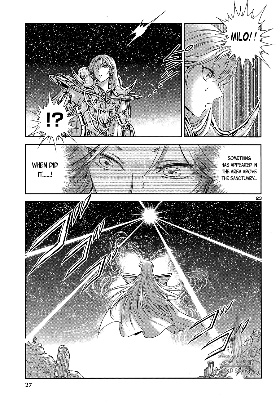 Saint Seiya - Saintia Shou Chapter 64 page 24 - Chapter 64: Fruitless Blossom