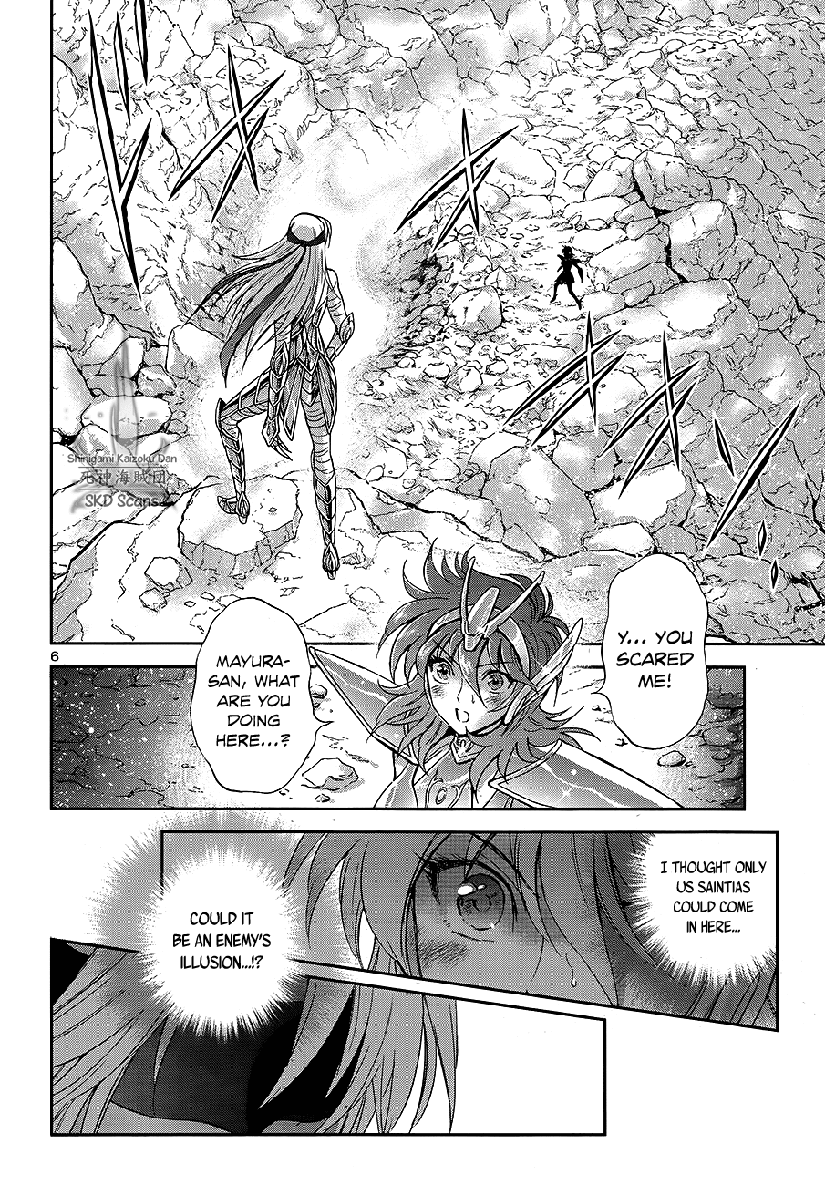 Saint Seiya - Saintia Shou Chapter 64 page 9 - Chapter 64: Fruitless Blossom