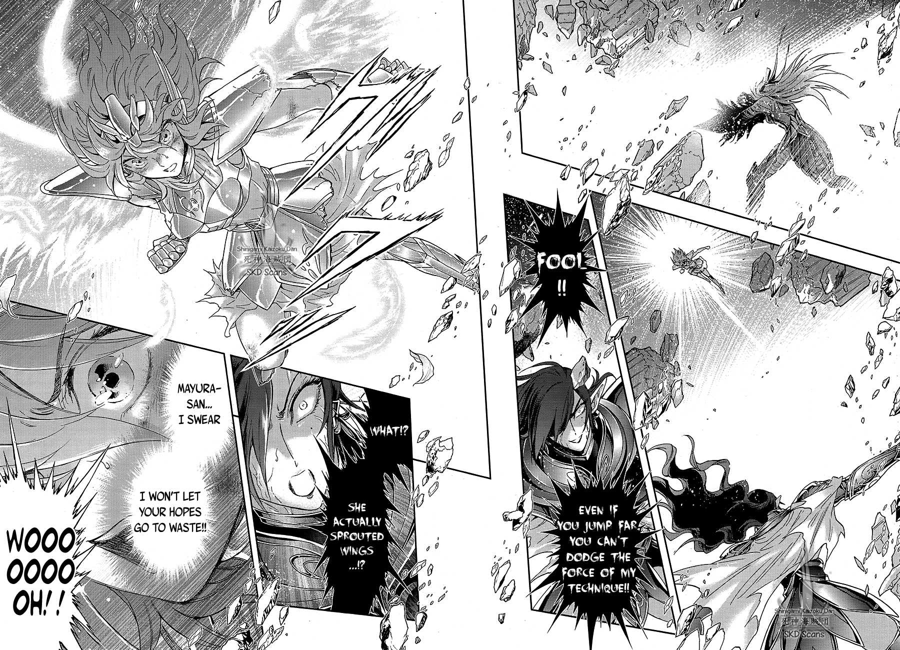 Saint Seiya - Saintia Shou Chapter 66 page 17 - Chapter 66: The Wings of Hope
