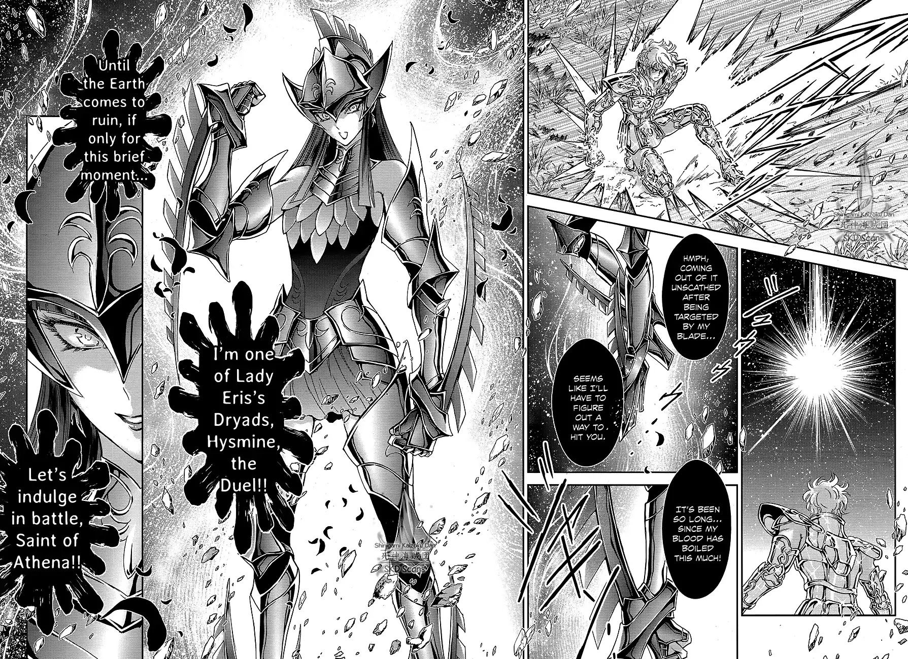 Saint Seiya - Saintia Shou Chapter 68 page 6 - Chapter 68: The Blade of Duel
