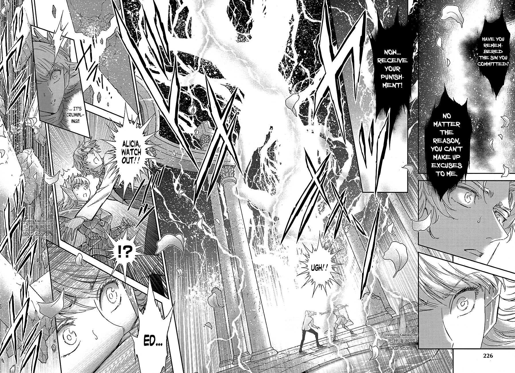 Saint Seiya - Saintia Shou Chapter 69 page 22 - Chapter 69: An Unyielding Heart
