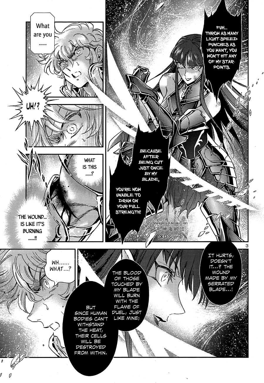 Saint Seiya - Saintia Shou Chapter 69 page 5 - Chapter 69: An Unyielding Heart