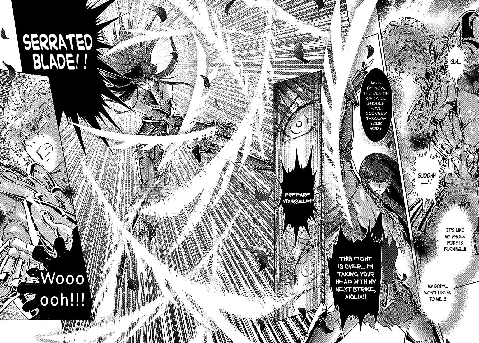 Saint Seiya - Saintia Shou Chapter 69 page 6 - Chapter 69: An Unyielding Heart