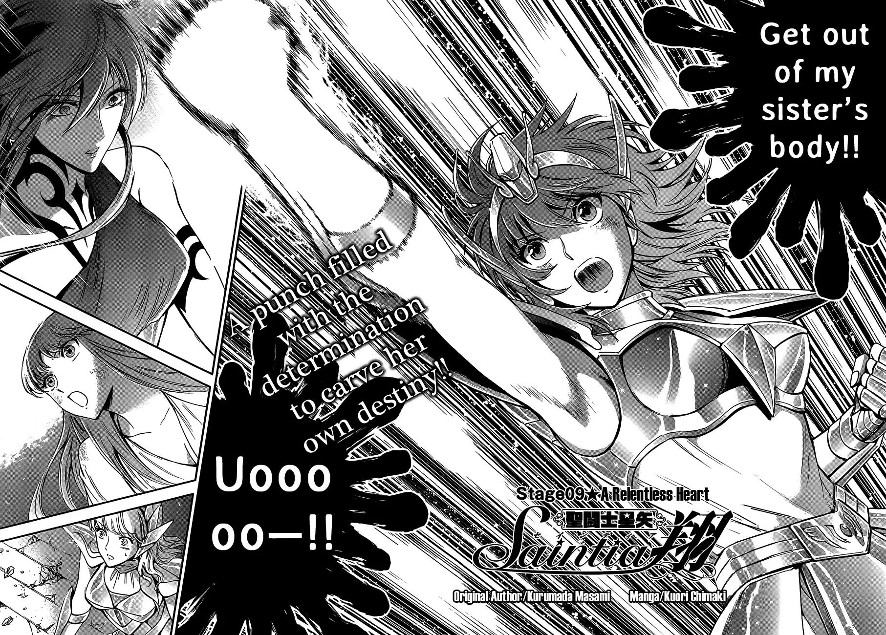 Saint Seiya - Saintia Shou Chapter 9 page 4 - Chapter 9: A Relentless Heart