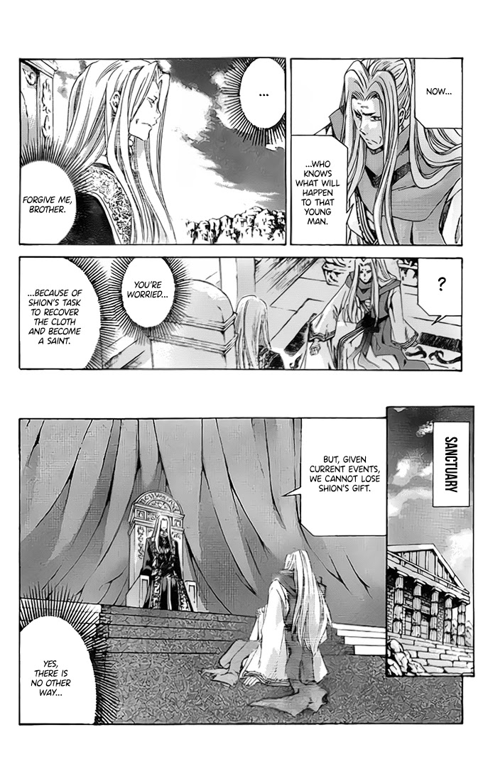 Saint Seiya - The Lost Canvas - Meiou Shinwa Gaiden Chapter 13.76 page 11 - Vol.13 Chapter 76: A timeless messenger
