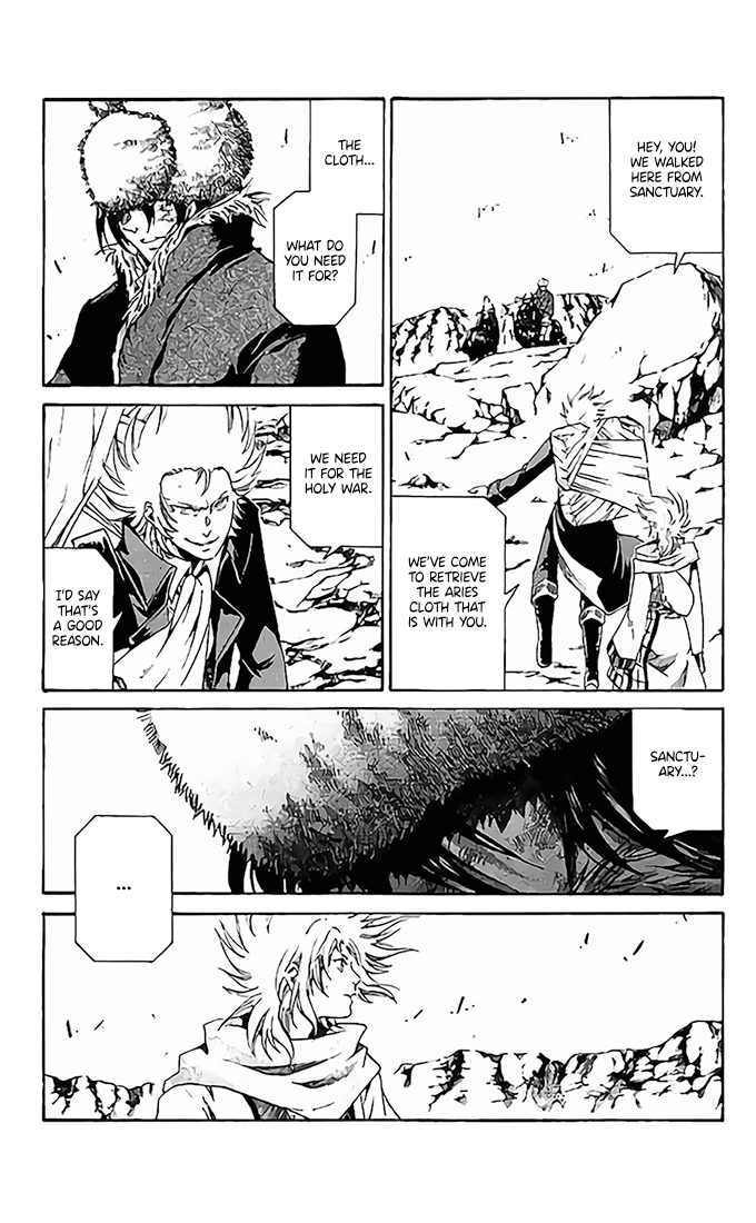 Saint Seiya - The Lost Canvas - Meiou Shinwa Gaiden Chapter 13.76 page 23 - Vol.13 Chapter 76: A timeless messenger