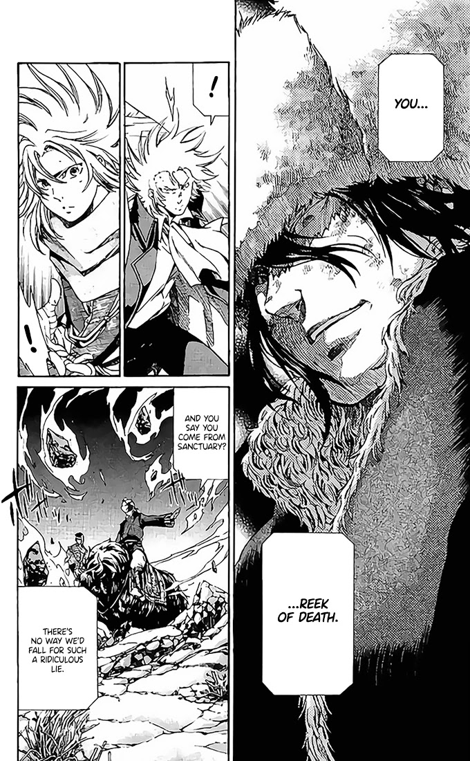 Saint Seiya - The Lost Canvas - Meiou Shinwa Gaiden Chapter 13.76 page 24 - Vol.13 Chapter 76: A timeless messenger