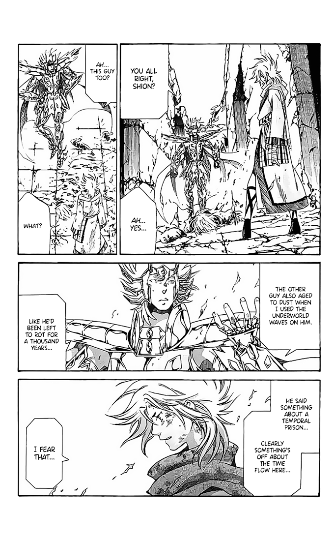 Saint Seiya - The Lost Canvas - Meiou Shinwa Gaiden Chapter 13.76 page 35 - Vol.13 Chapter 76: A timeless messenger