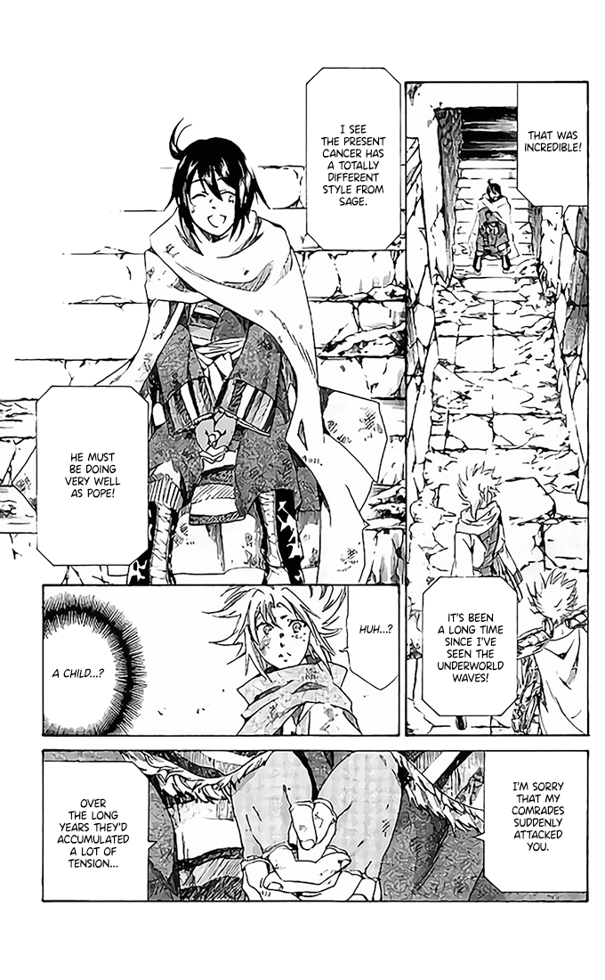 Saint Seiya - The Lost Canvas - Meiou Shinwa Gaiden Chapter 13.76 page 37 - Vol.13 Chapter 76: A timeless messenger
