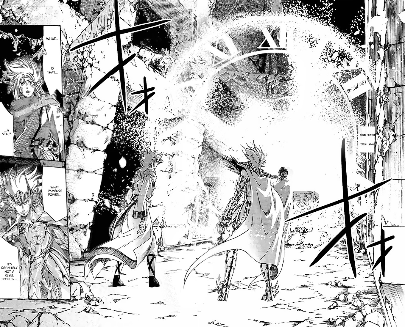 Saint Seiya - The Lost Canvas - Meiou Shinwa Gaiden Chapter 13.76 page 40 - Vol.13 Chapter 76: A timeless messenger