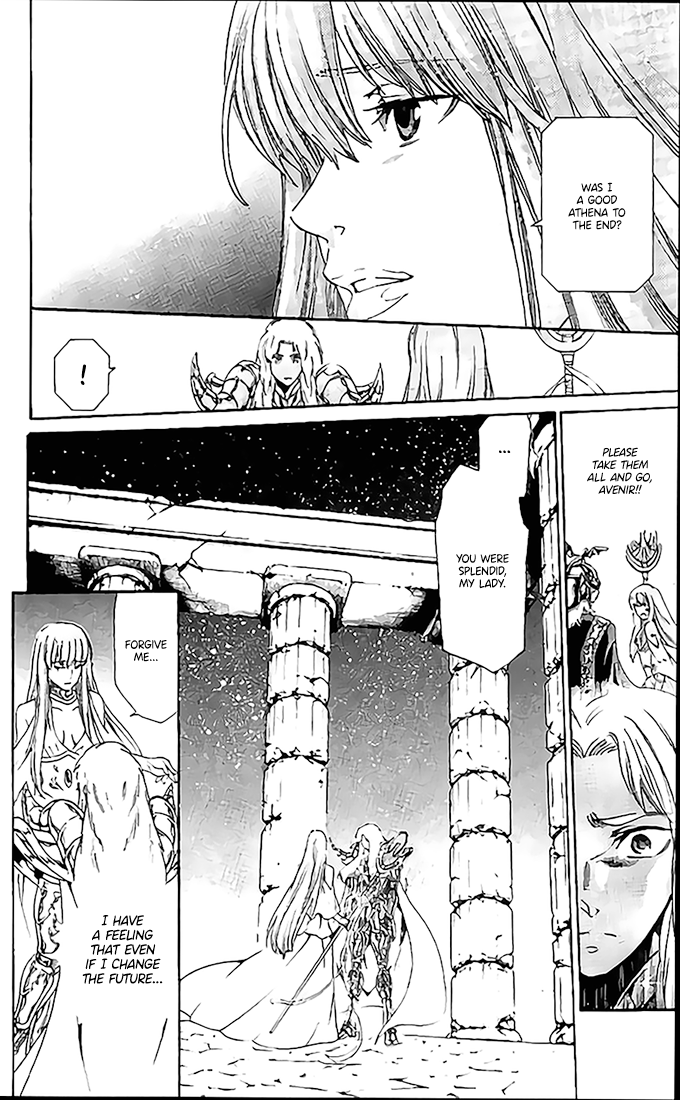 Saint Seiya - The Lost Canvas - Meiou Shinwa Gaiden Chapter 13.78-9 page 3 - Vol.13 Chapter 78.9: Past → future