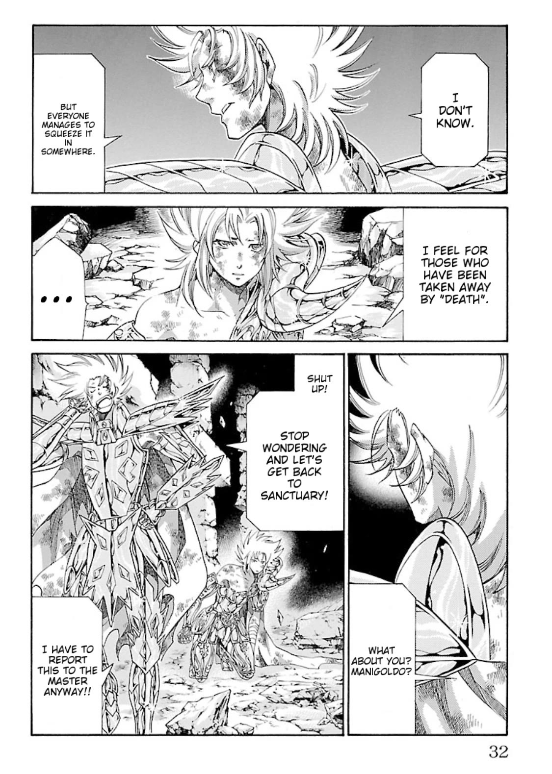 Saint Seiya - The Lost Canvas - Meiou Shinwa Gaiden Chapter 14.79 page 23 - Vol.14 Chapter 79: Return