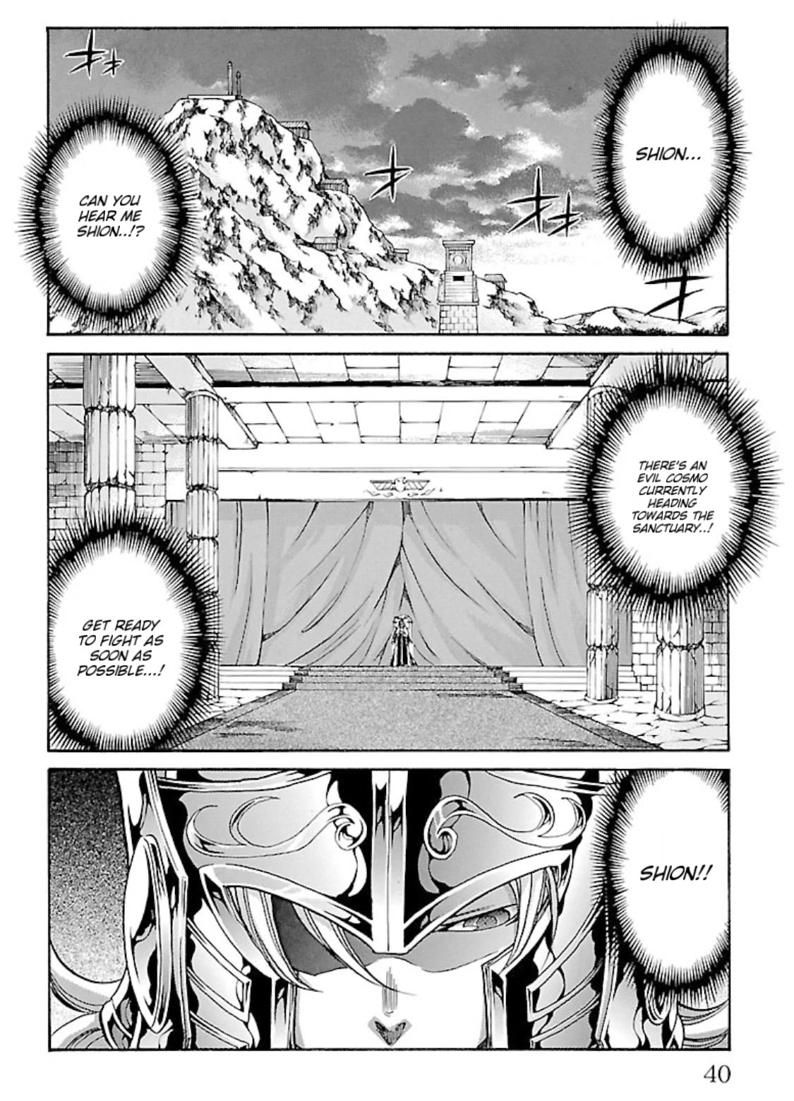 Saint Seiya - The Lost Canvas - Meiou Shinwa Gaiden Chapter 14.79 page 31 - Vol.14 Chapter 79: Return