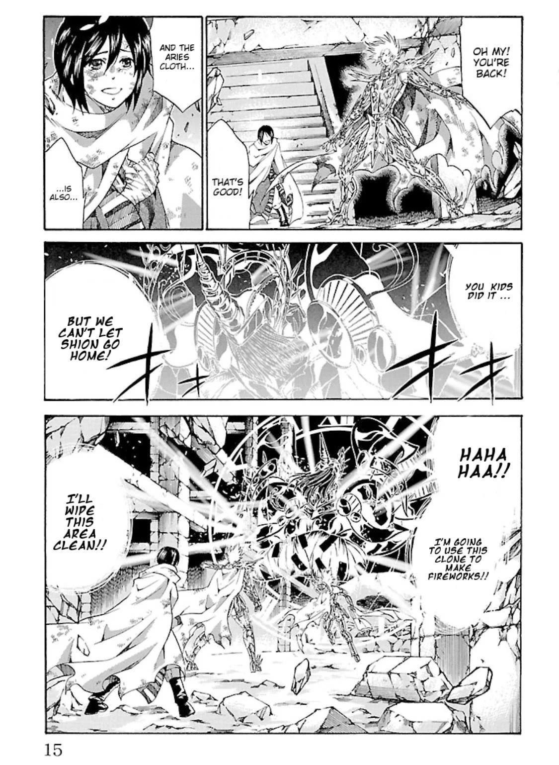 Saint Seiya - The Lost Canvas - Meiou Shinwa Gaiden Chapter 14.79 page 9 - Vol.14 Chapter 79: Return