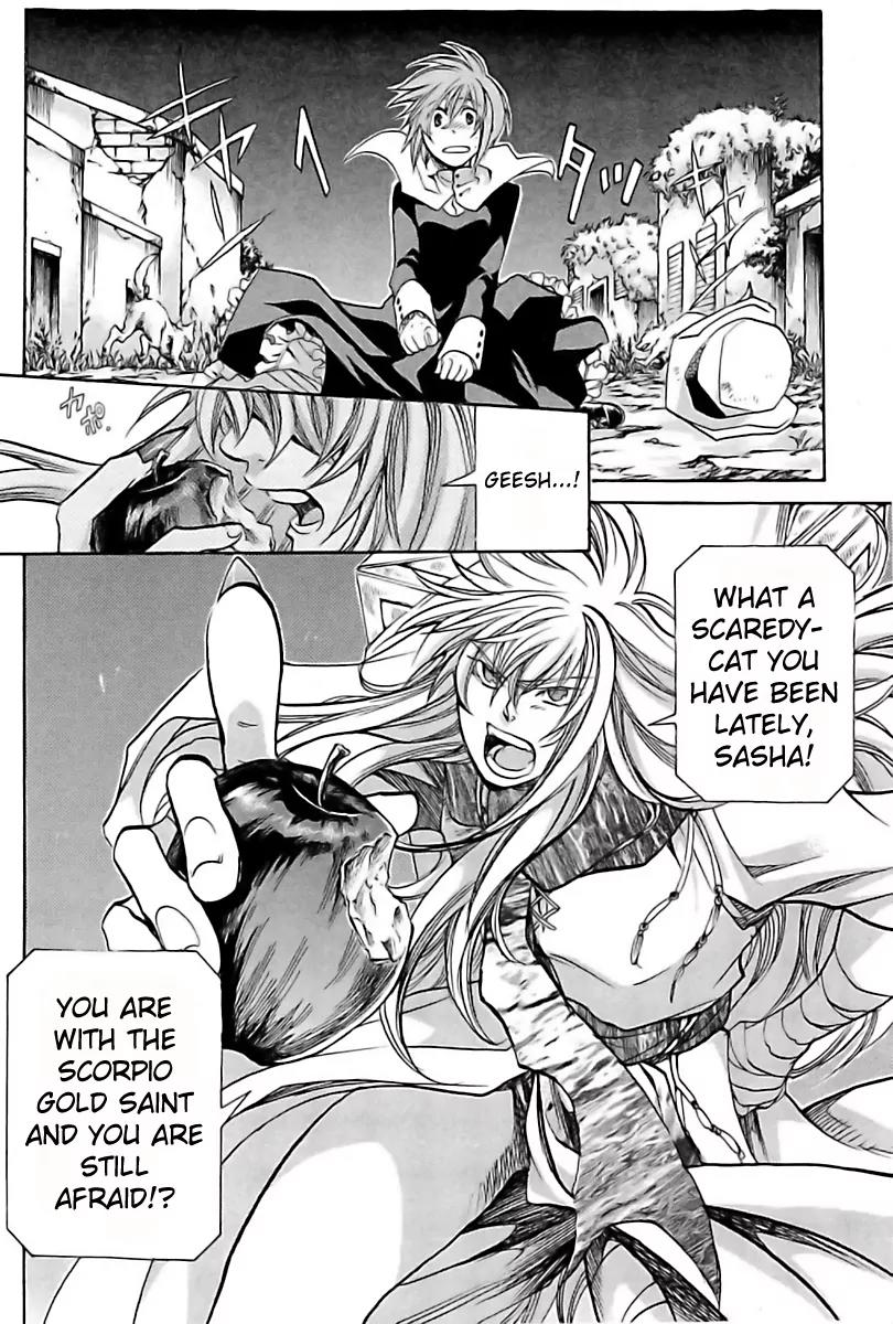 Saint Seiya - The Lost Canvas - Meiou Shinwa Gaiden Vol.2 Chapter 10 page 8 - Vol.2 Chapter 10:The Scorpion And The Girl