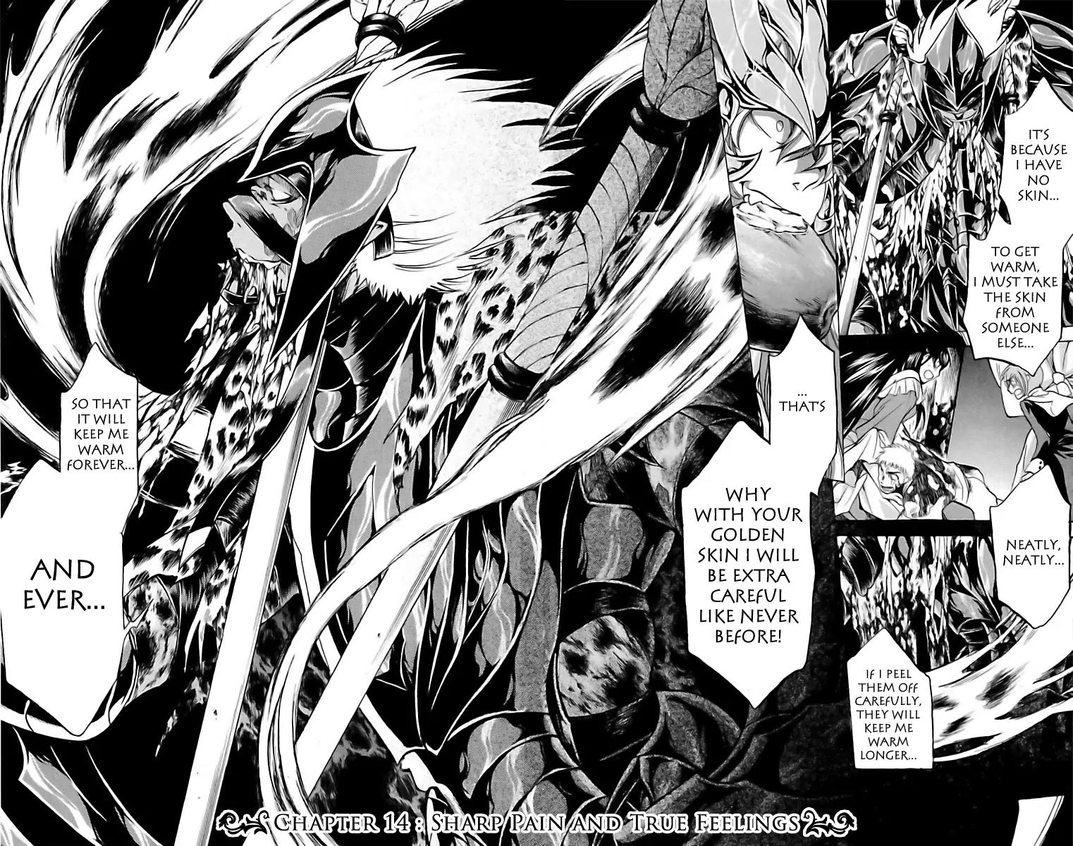 Saint Seiya - The Lost Canvas - Meiou Shinwa Gaiden Chapter 2.14 page 2 - Vol.2 Chapter 14: Sharp Pain And True Feelings