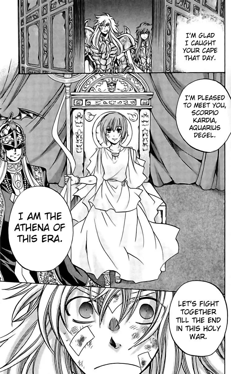Saint Seiya - The Lost Canvas - Meiou Shinwa Gaiden Chapter 2.18 page 18 - Vol.2 Chapter 18: The Birth Of The Goddess