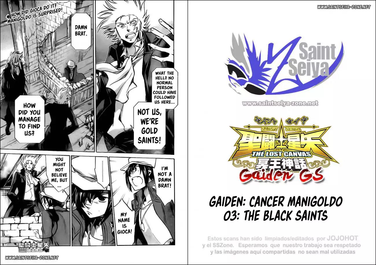 Saint Seiya - The Lost Canvas - Meiou Shinwa Gaiden Chapter 4.30 page 1 - Vol.4 Chapter 30: The Black Saints