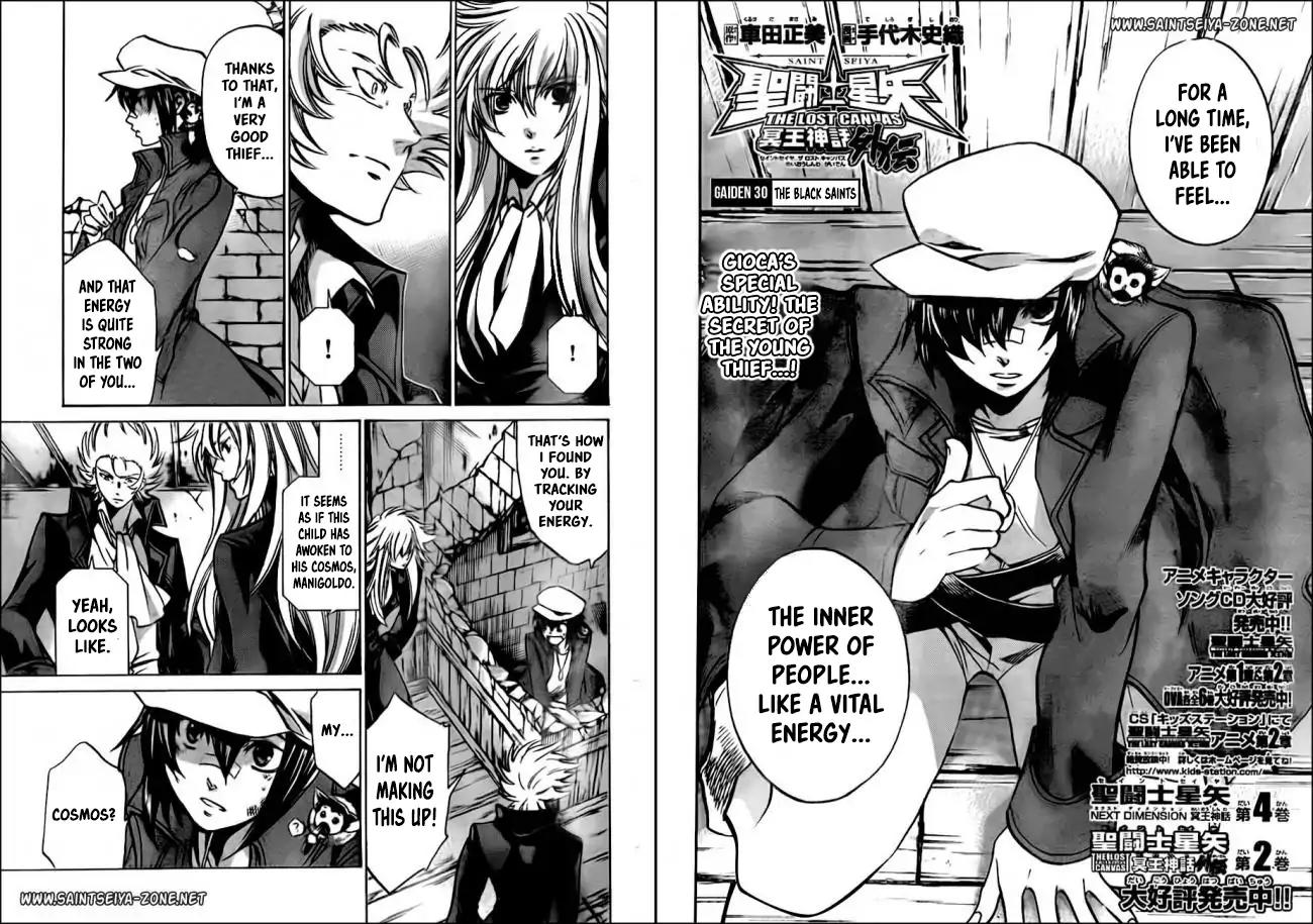 Saint Seiya - The Lost Canvas - Meiou Shinwa Gaiden Chapter 4.30 page 2 - Vol.4 Chapter 30: The Black Saints