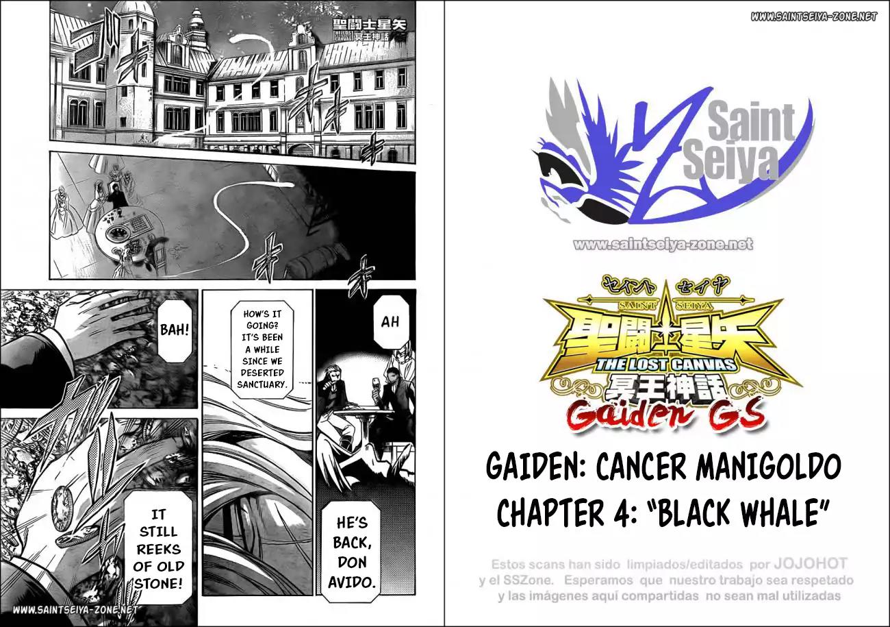 Saint Seiya - The Lost Canvas - Meiou Shinwa Gaiden Chapter 4.31 page 1 - Vol.4 Chapter 31: Black Whale