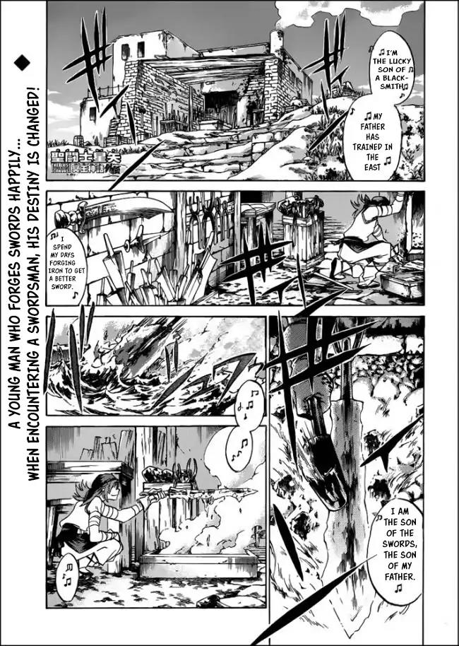 Saint Seiya - The Lost Canvas - Meiou Shinwa Gaiden Chapter 5.37 page 2 - Vol.5 Chapter 37: Swordsmith