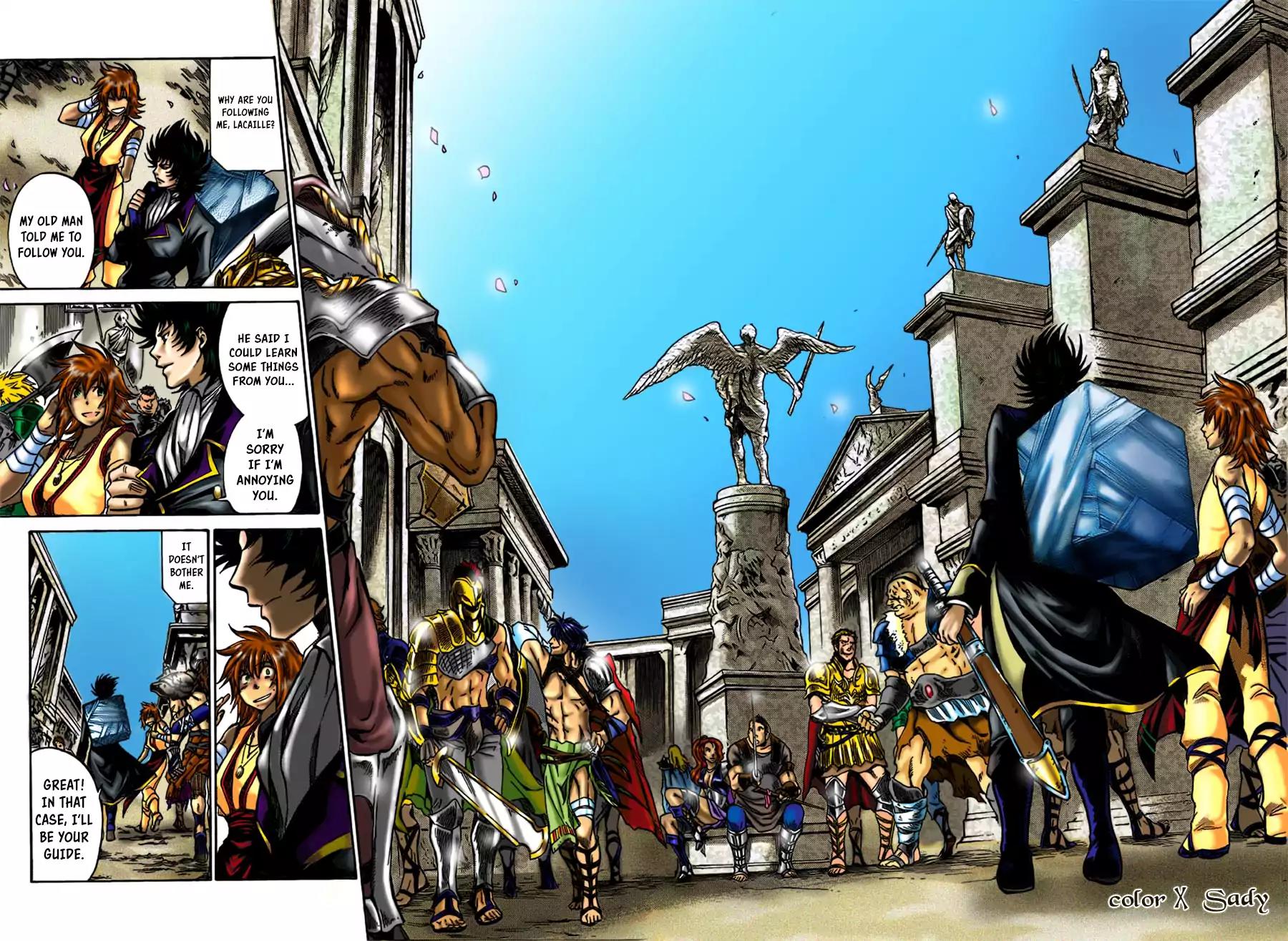 Saint Seiya - The Lost Canvas - Meiou Shinwa Gaiden Chapter 5.38 page 11 - Vol.5 Chapter 38: Amagire
