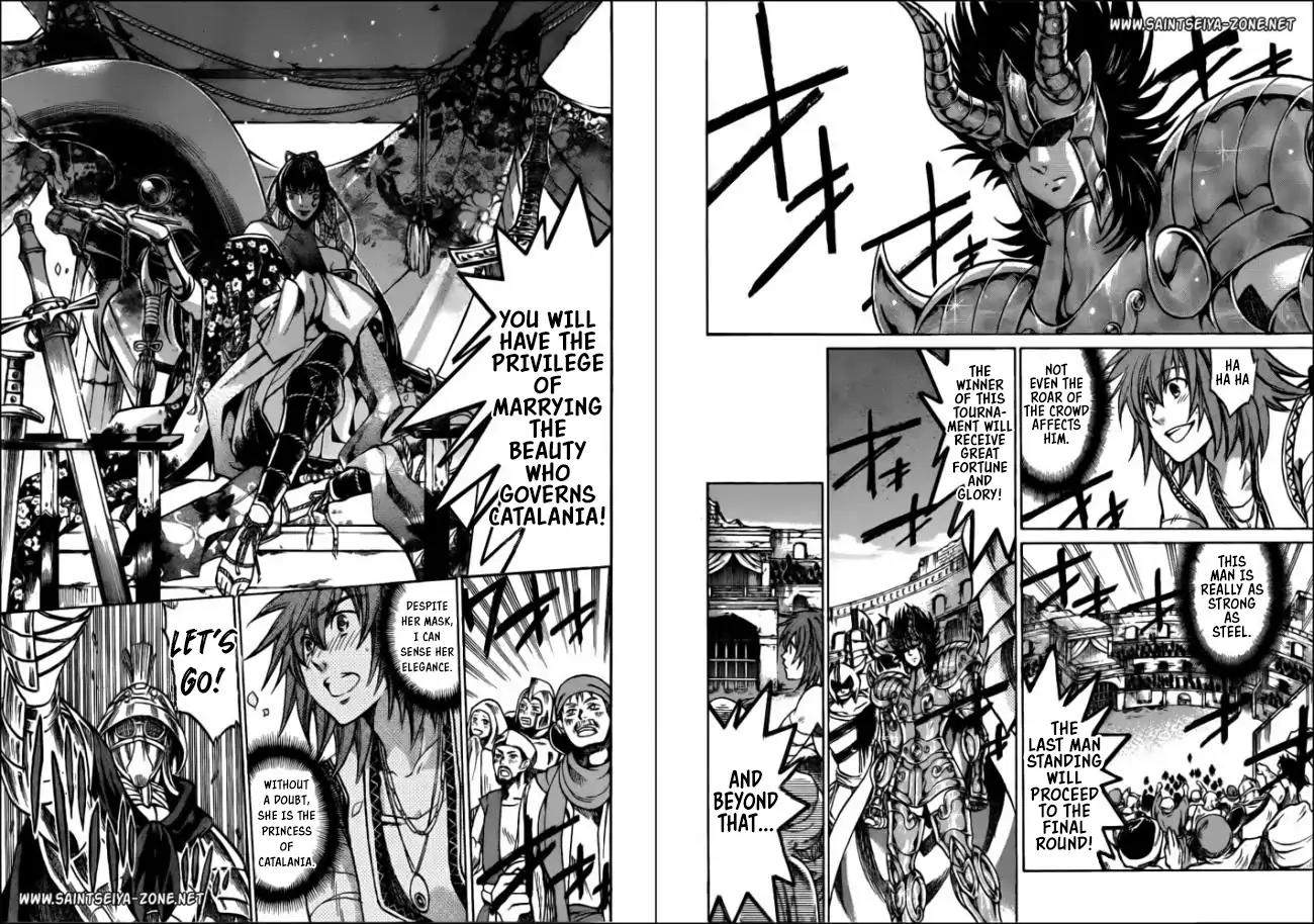 Saint Seiya - The Lost Canvas - Meiou Shinwa Gaiden Chapter 5.39 page 3 - Vol.5 Chapter 39: The Beautiful Maiden of Catalania