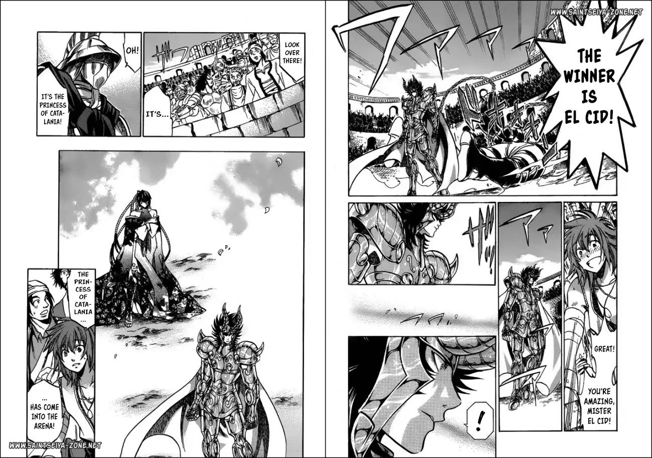 Saint Seiya - The Lost Canvas - Meiou Shinwa Gaiden Chapter 5.39 page 9 - Vol.5 Chapter 39: The Beautiful Maiden of Catalania