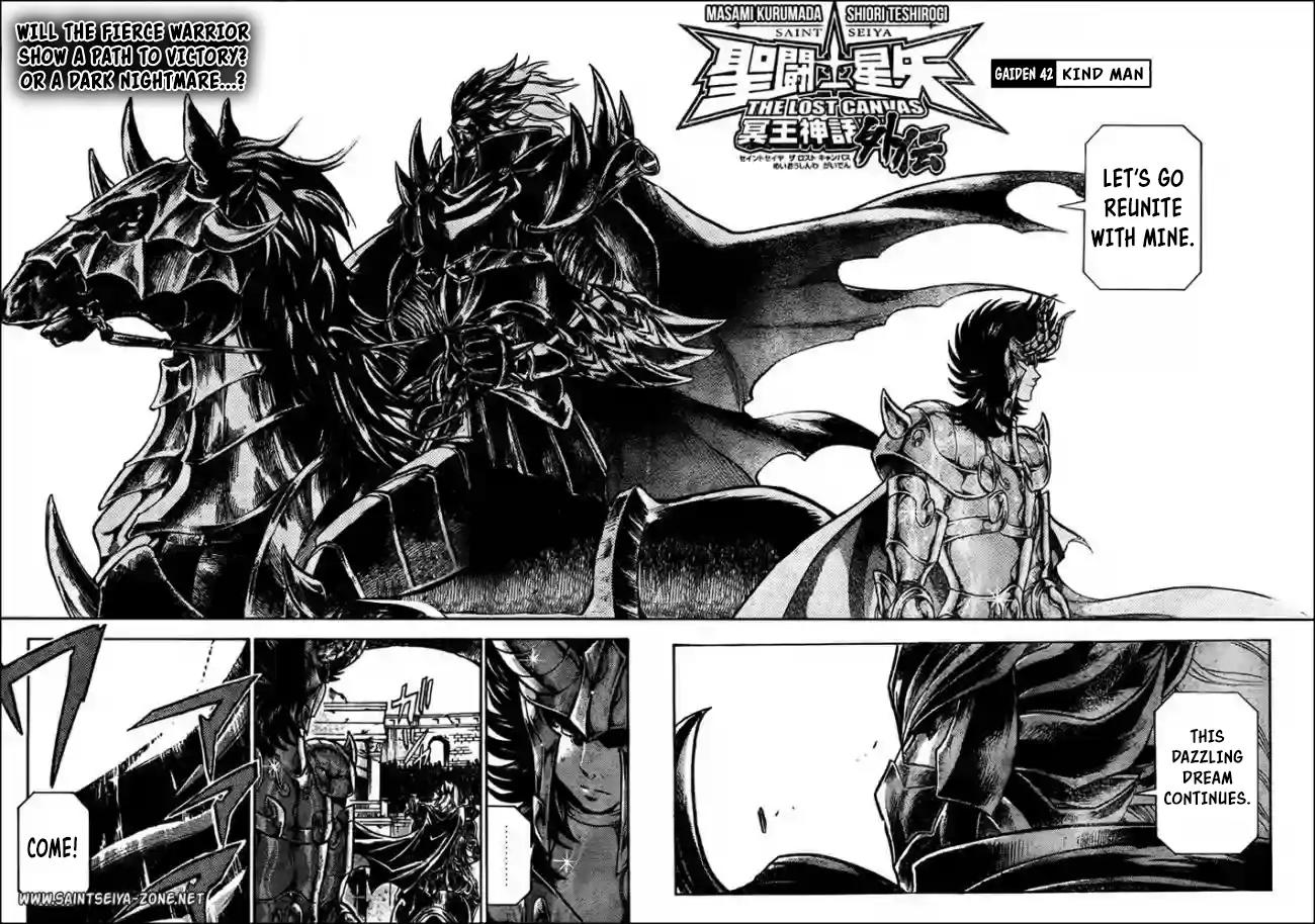Saint Seiya - The Lost Canvas - Meiou Shinwa Gaiden Chapter 5.42 page 2 - Vol.5 Chapter 42: Kind Man