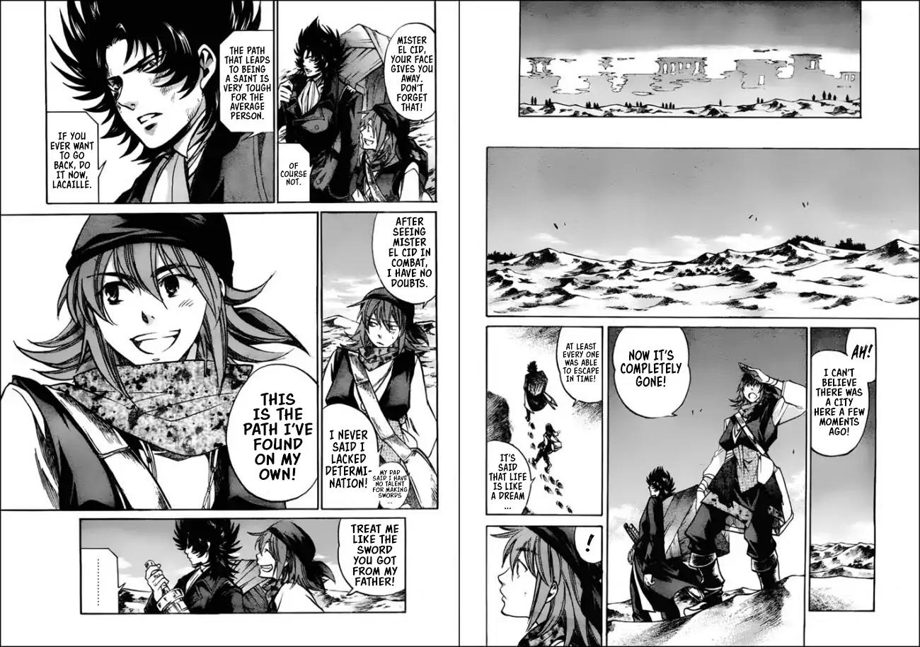 Saint Seiya - The Lost Canvas - Meiou Shinwa Gaiden Chapter 5.45 page 10 - Vol.5 Chapter 45: Oxidized Sword