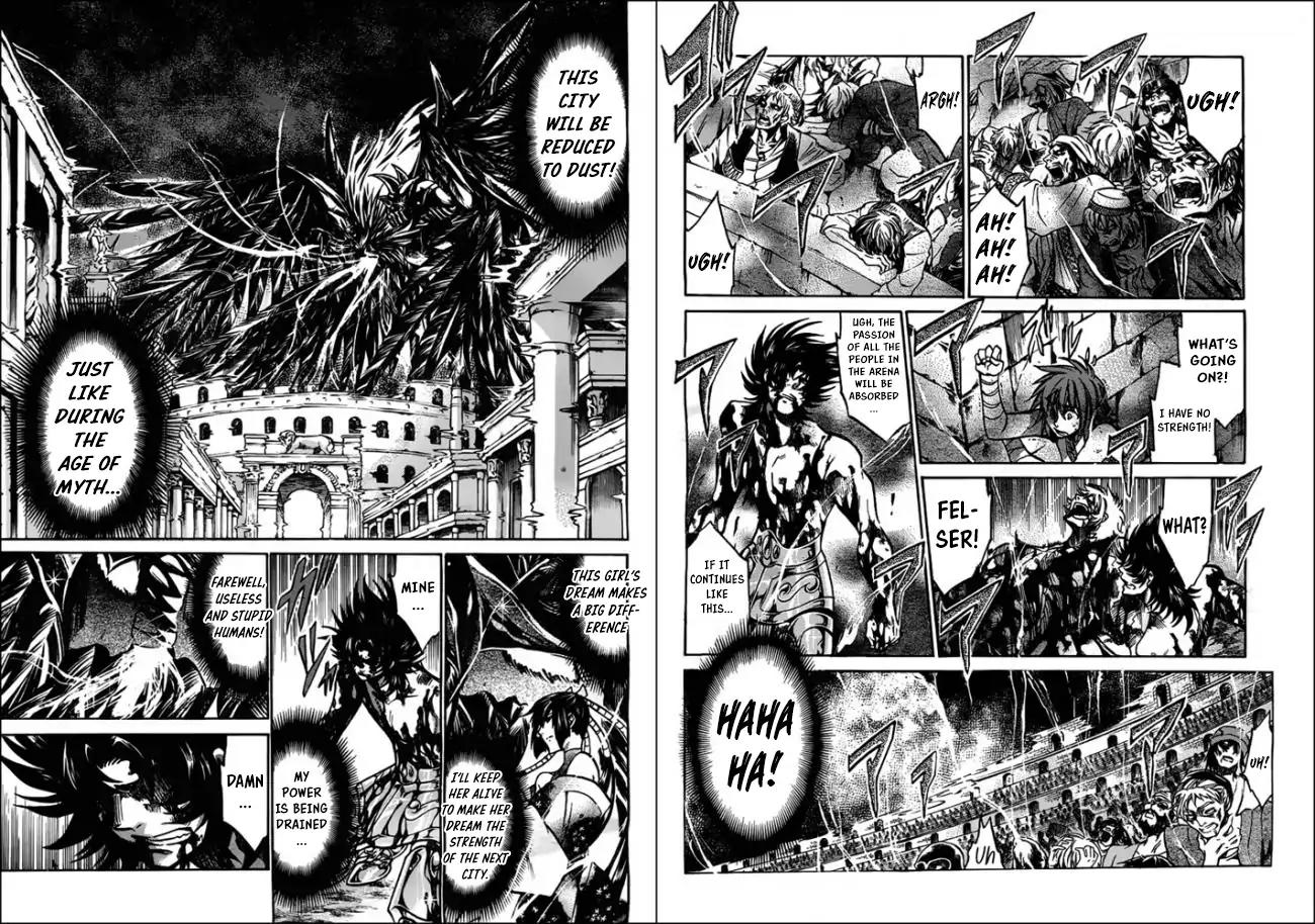 Saint Seiya - The Lost Canvas - Meiou Shinwa Gaiden Chapter 5.45 page 3 - Vol.5 Chapter 45: Oxidized Sword
