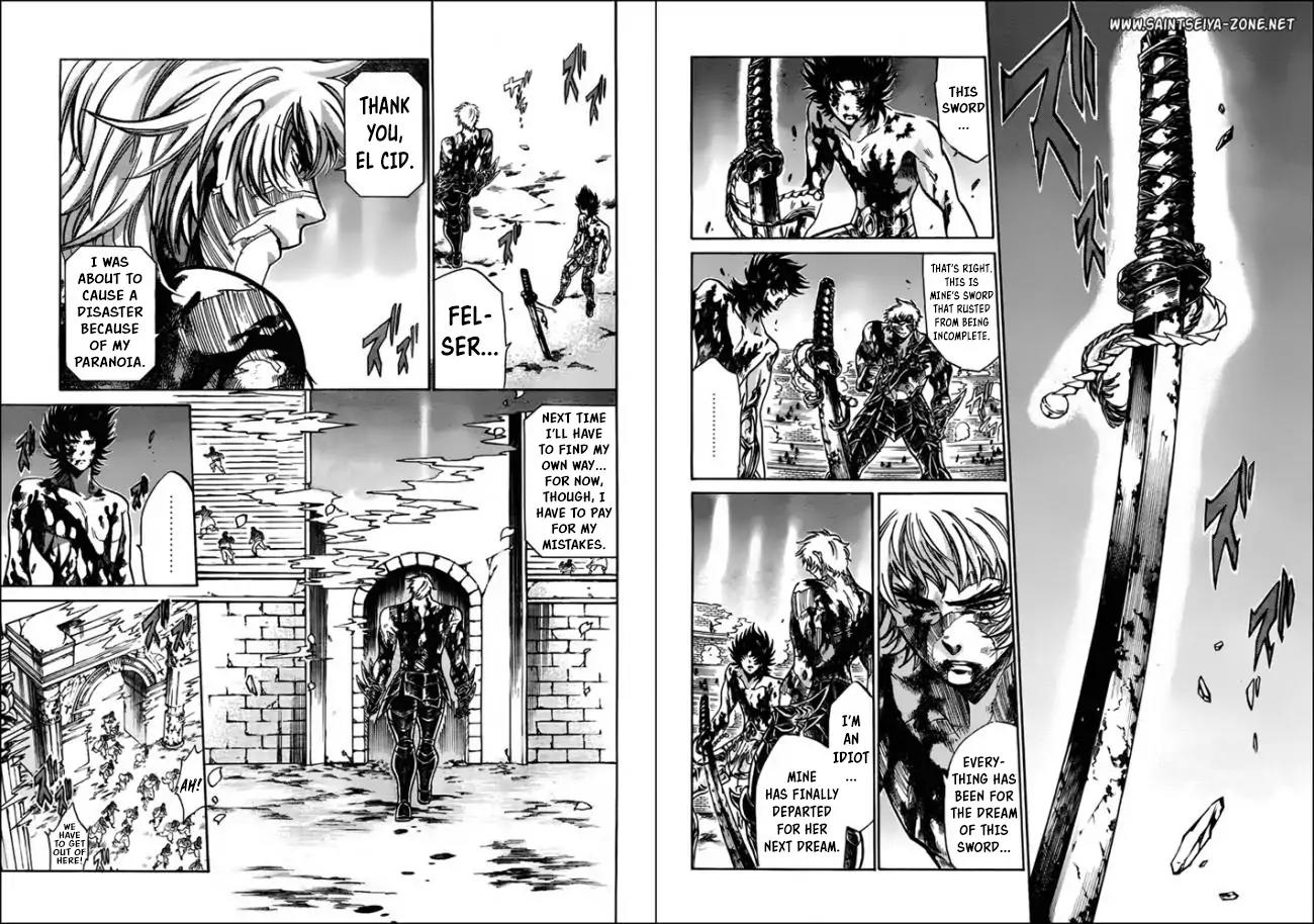 Saint Seiya - The Lost Canvas - Meiou Shinwa Gaiden Chapter 5.45 page 9 - Vol.5 Chapter 45: Oxidized Sword