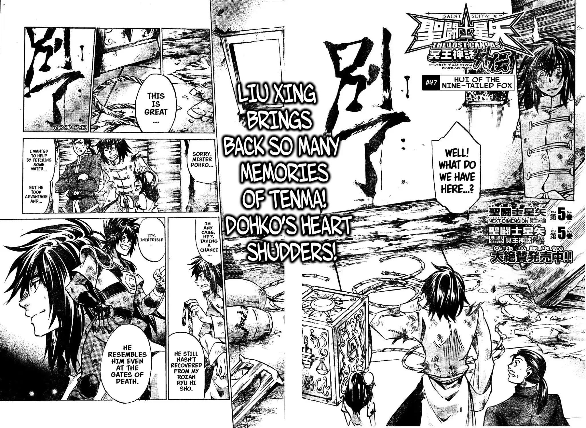Saint Seiya - The Lost Canvas - Meiou Shinwa Gaiden Chapter 6.2 page 2 - Vol.6 Chapter 2: Nine-Tailed Fox Huī