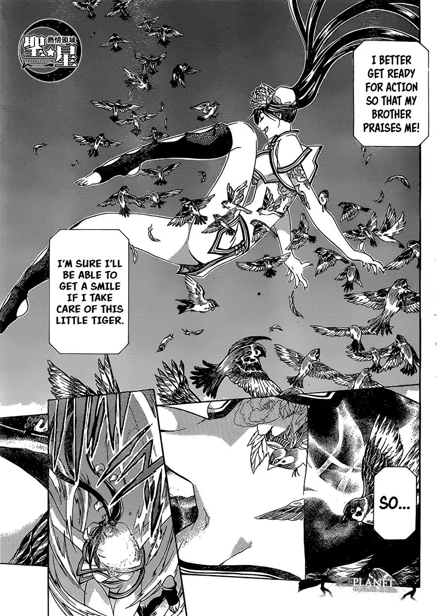 Saint Seiya - The Lost Canvas - Meiou Shinwa Gaiden Chapter 6.3 page 3 - Vol.6 Chapter 3: Sparrow Mudan