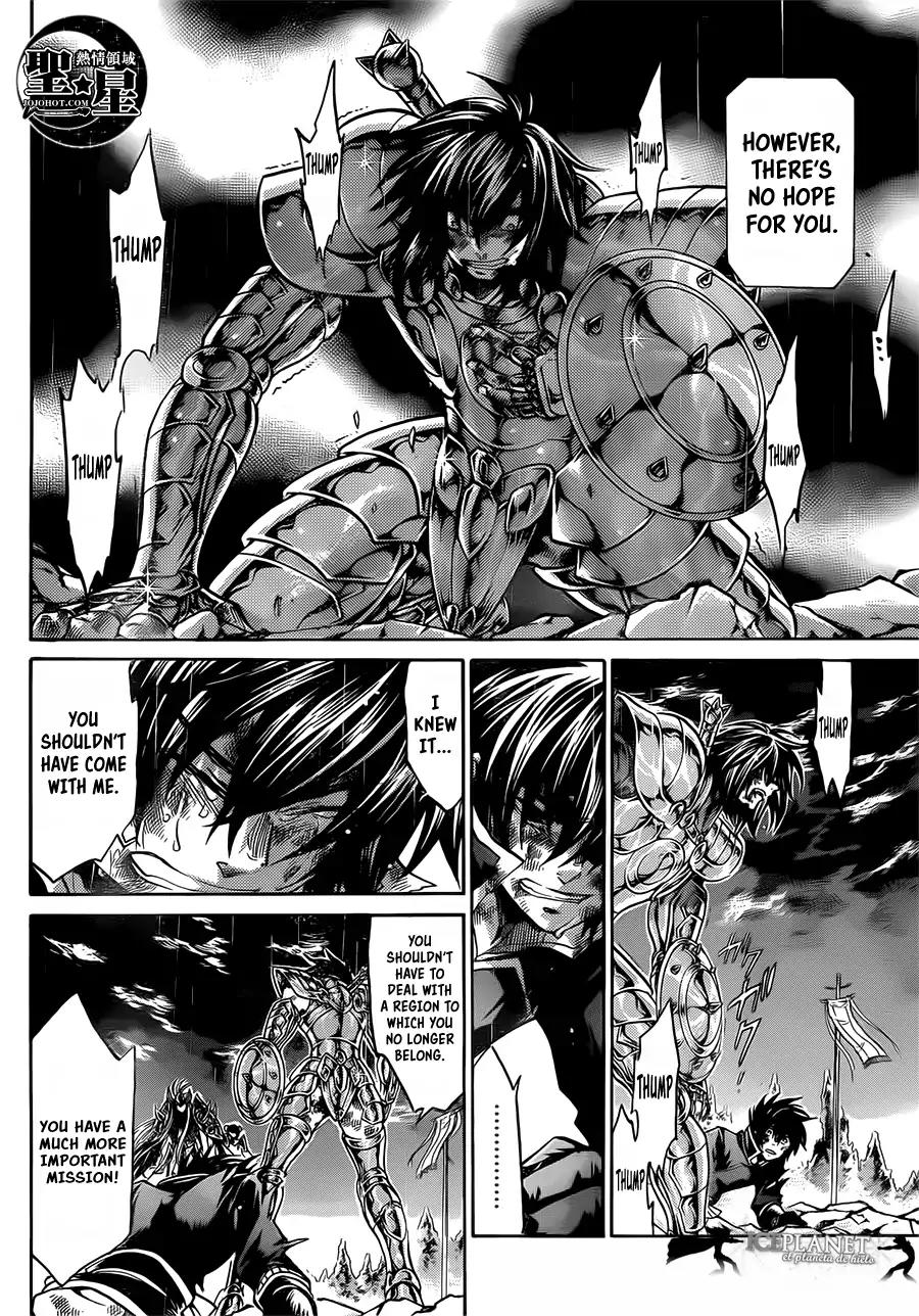 Saint Seiya - The Lost Canvas - Meiou Shinwa Gaiden Chapter 6.4 page 22 - Vol.6 Chapter 4: Feiyan of the Sorrowful Eyes