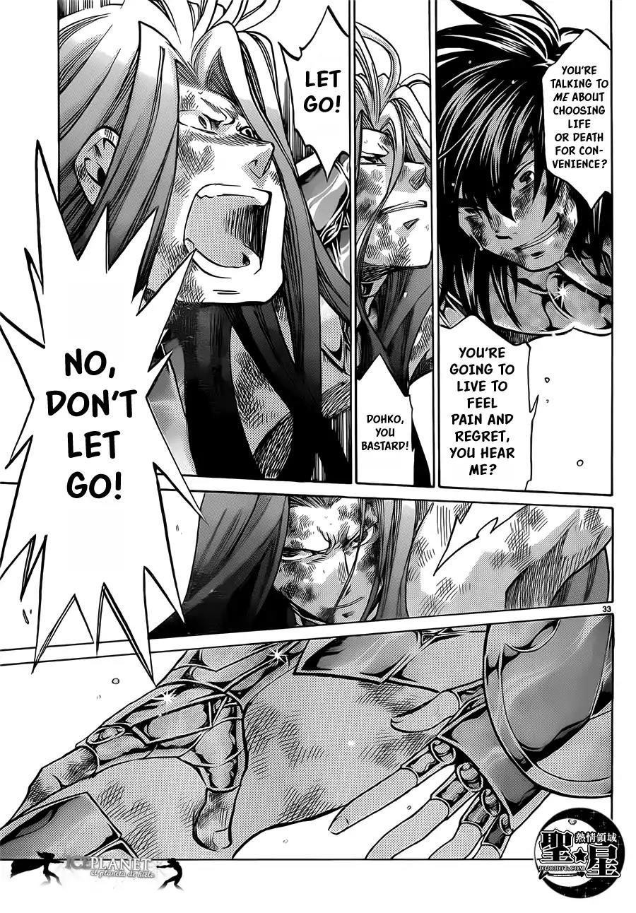 Saint Seiya - The Lost Canvas - Meiou Shinwa Gaiden Chapter 6.4 page 32 - Vol.6 Chapter 4: Feiyan of the Sorrowful Eyes