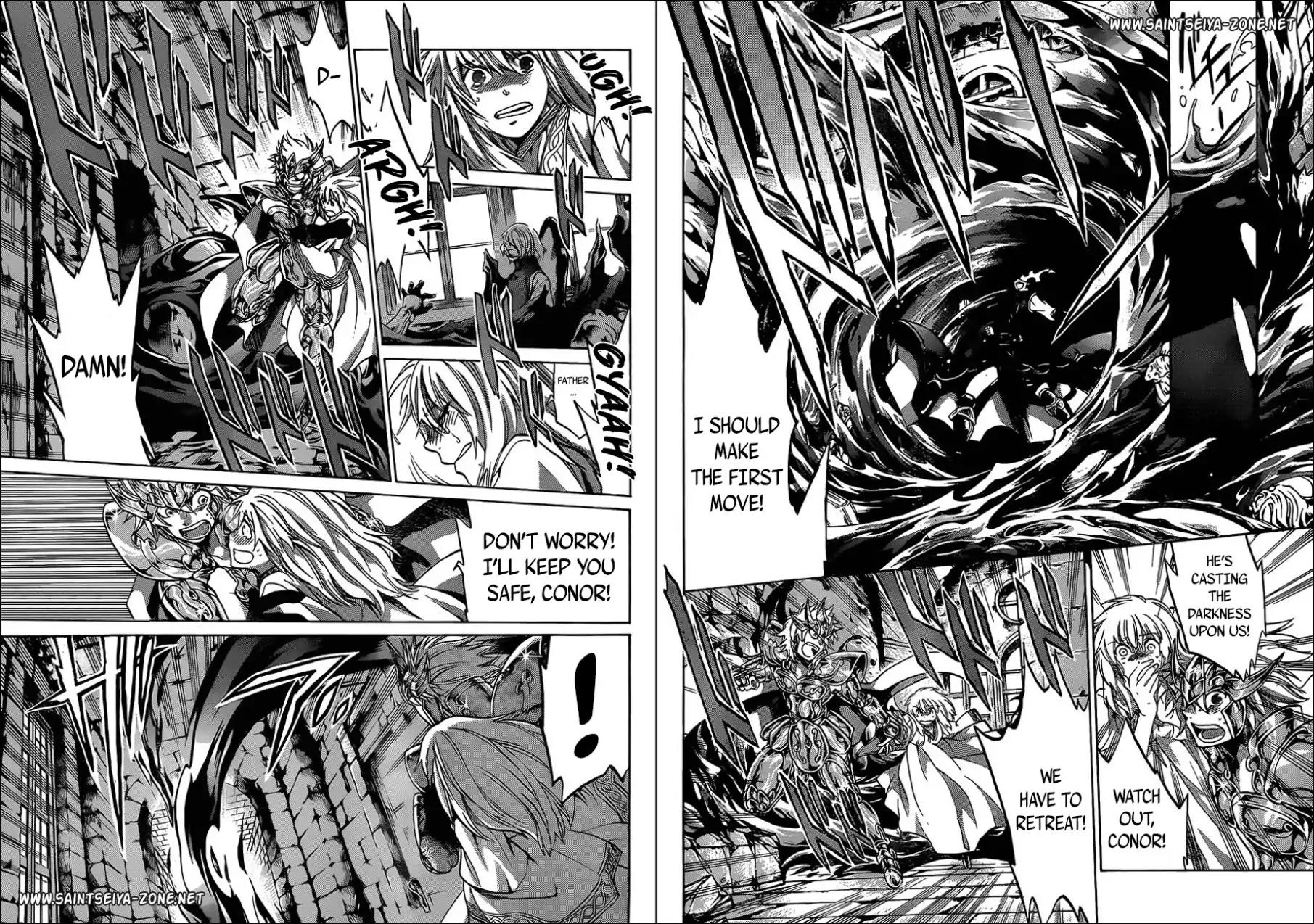 Saint Seiya - The Lost Canvas - Meiou Shinwa Gaiden Chapter 7.2 page 10 - Vol.7 Chapter 2: Sorcerer of Darkness and Envoy of Light
