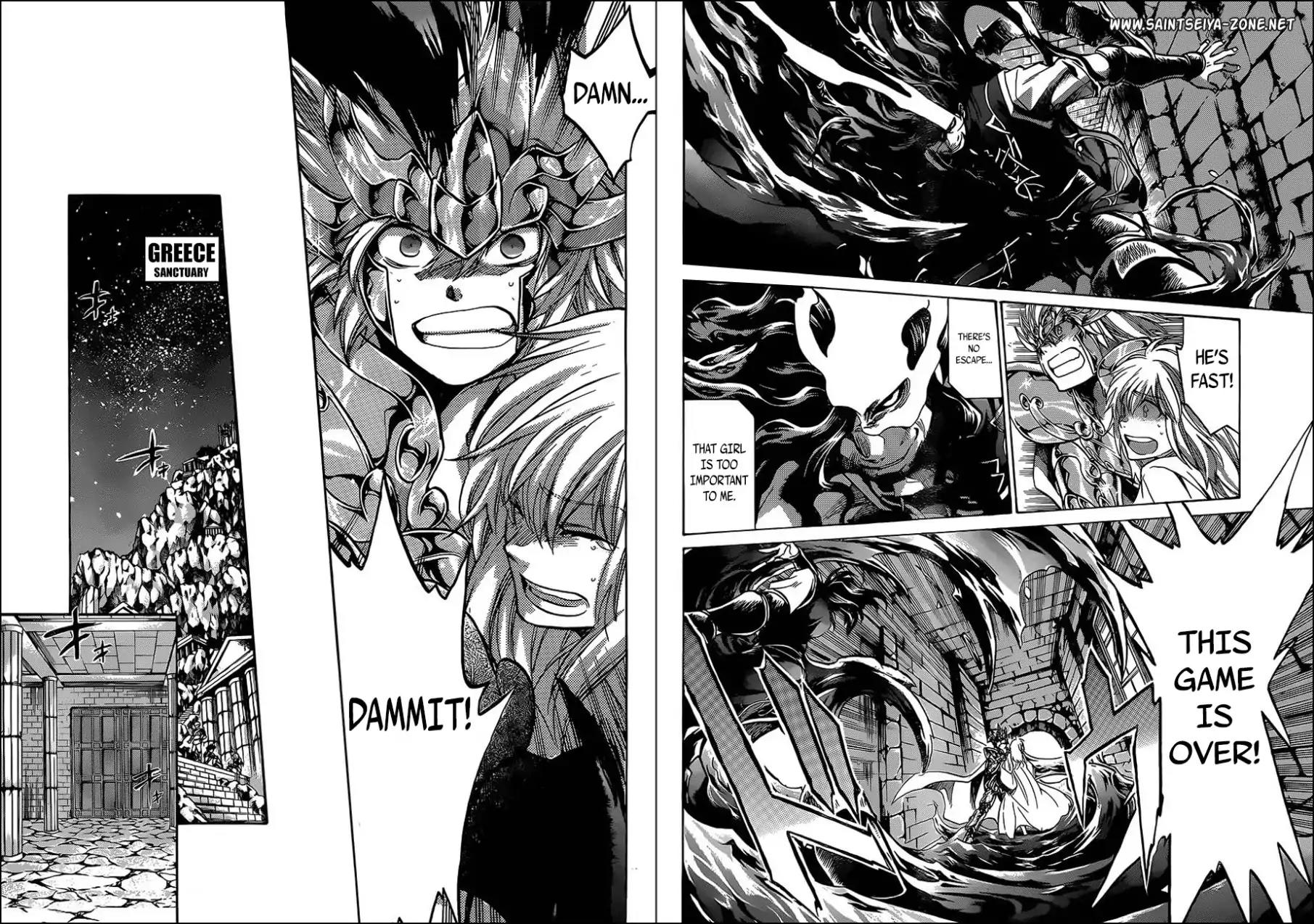 Saint Seiya - The Lost Canvas - Meiou Shinwa Gaiden Chapter 7.2 page 11 - Vol.7 Chapter 2: Sorcerer of Darkness and Envoy of Light