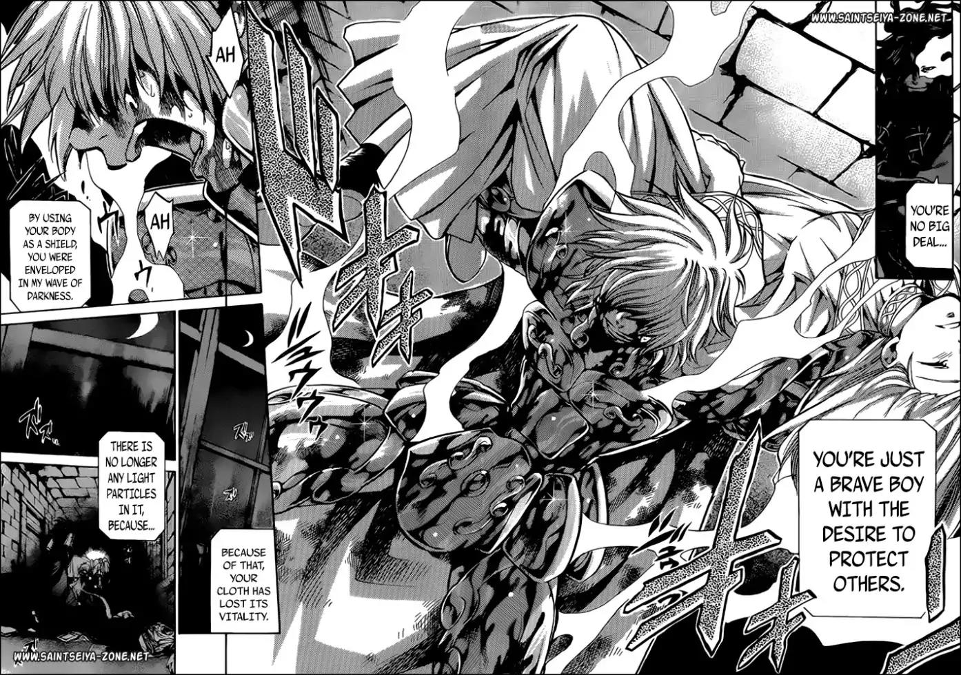 Saint Seiya - The Lost Canvas - Meiou Shinwa Gaiden Chapter 7.2 page 15 - Vol.7 Chapter 2: Sorcerer of Darkness and Envoy of Light