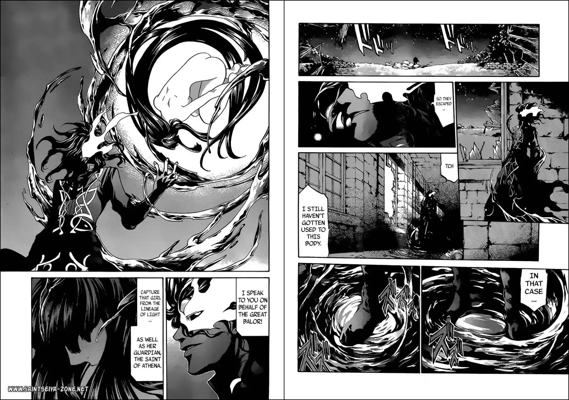 Saint Seiya - The Lost Canvas - Meiou Shinwa Gaiden Chapter 7.2 page 21 - Vol.7 Chapter 2: Sorcerer of Darkness and Envoy of Light