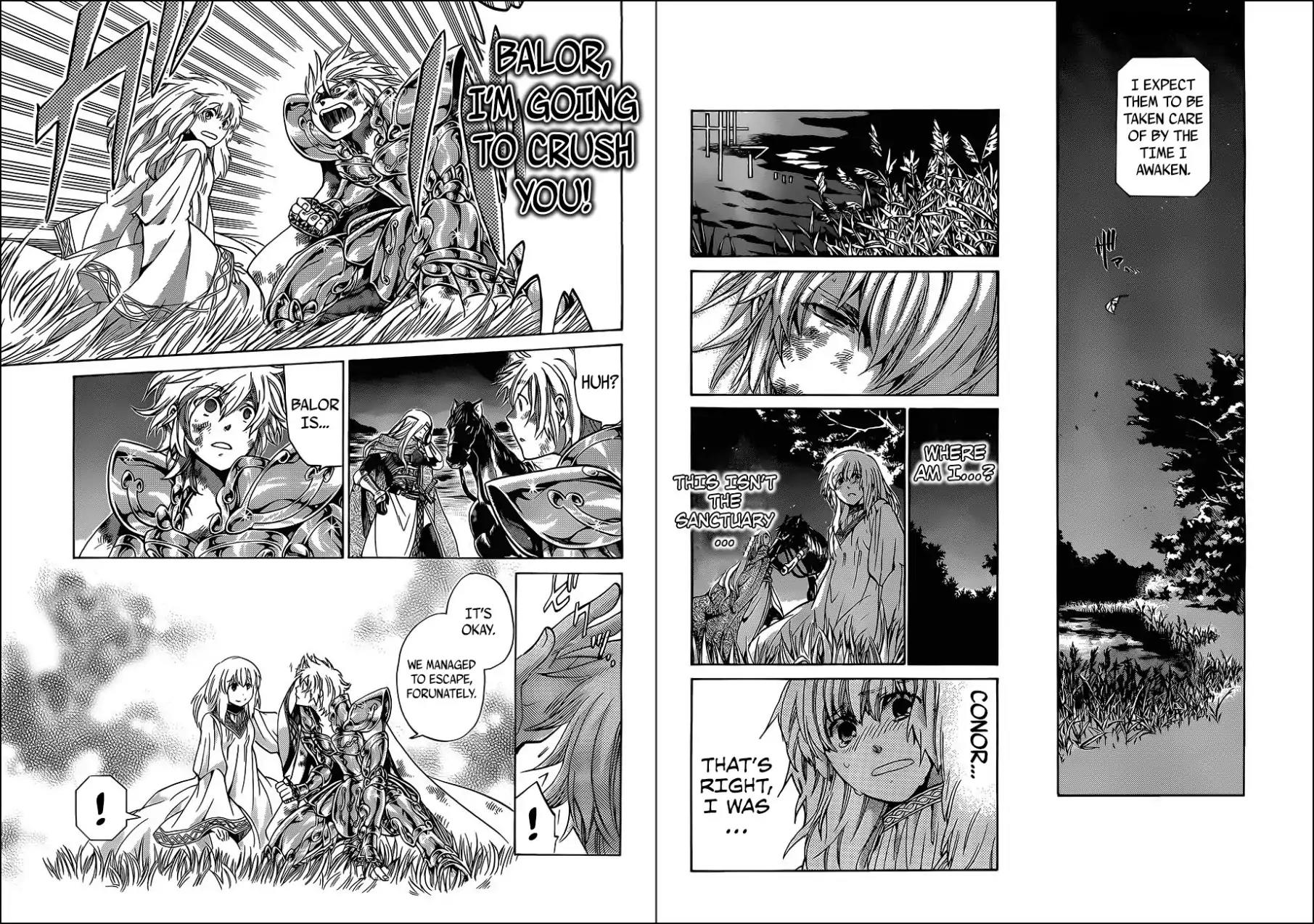 Saint Seiya - The Lost Canvas - Meiou Shinwa Gaiden Chapter 7.2 page 23 - Vol.7 Chapter 2: Sorcerer of Darkness and Envoy of Light
