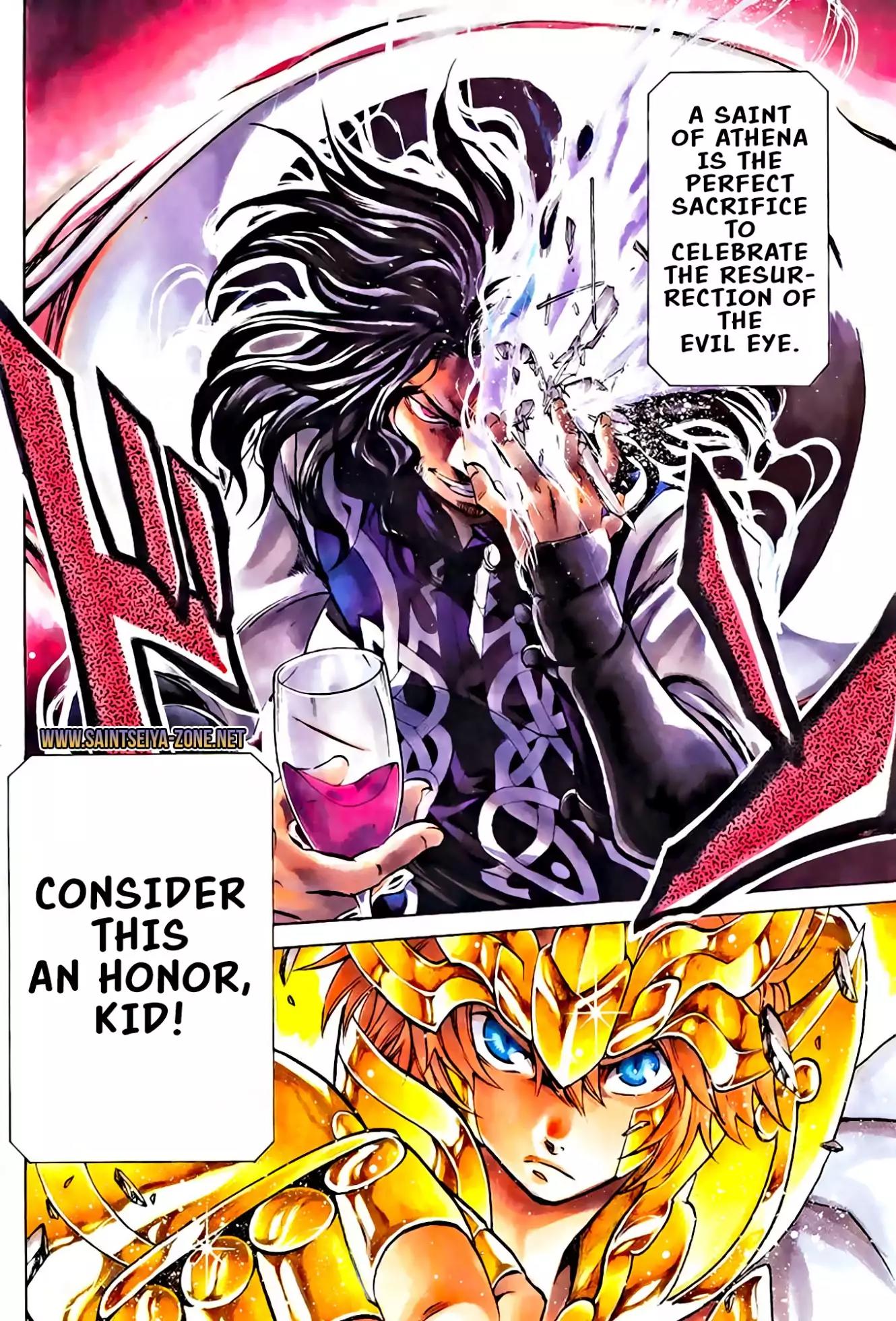 Saint Seiya - The Lost Canvas - Meiou Shinwa Gaiden Chapter 7.2 page 4 - Vol.7 Chapter 2: Sorcerer of Darkness and Envoy of Light