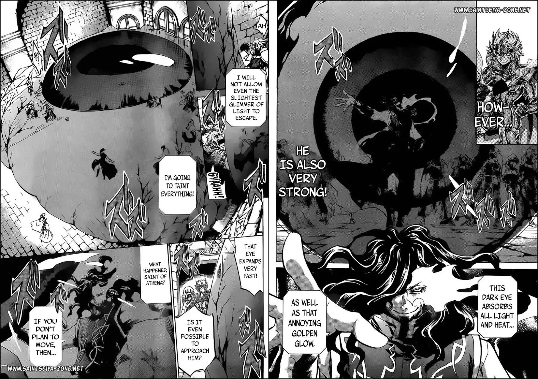 Saint Seiya - The Lost Canvas - Meiou Shinwa Gaiden Chapter 7.2 page 9 - Vol.7 Chapter 2: Sorcerer of Darkness and Envoy of Light