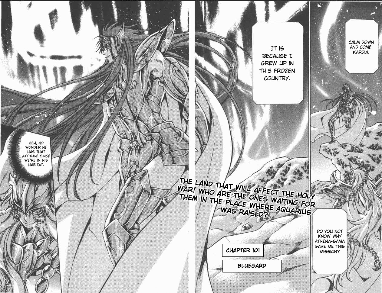 Saint Seiya - The Lost Canvas Chapter 101 page 2 - Chapter 101: Bluegard