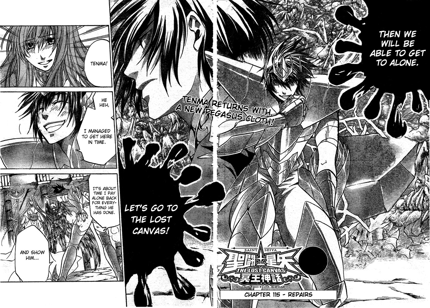 Saint Seiya - The Lost Canvas Chapter 115 page 2 - Chapter 115: Repairs