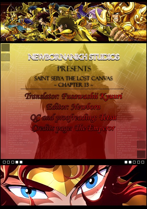 Saint Seiya - The Lost Canvas Chapter 13 page 1 - Chapter 13: Jamir