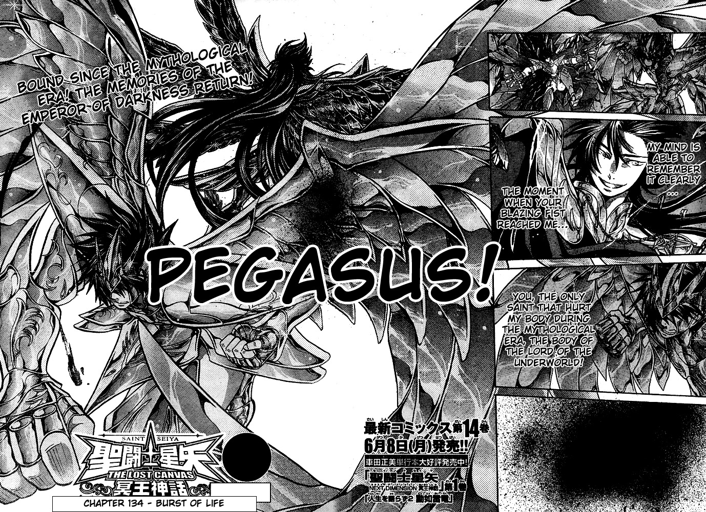 Saint Seiya - The Lost Canvas Chapter 134 page 2 - Chapter 134: Burst of Life