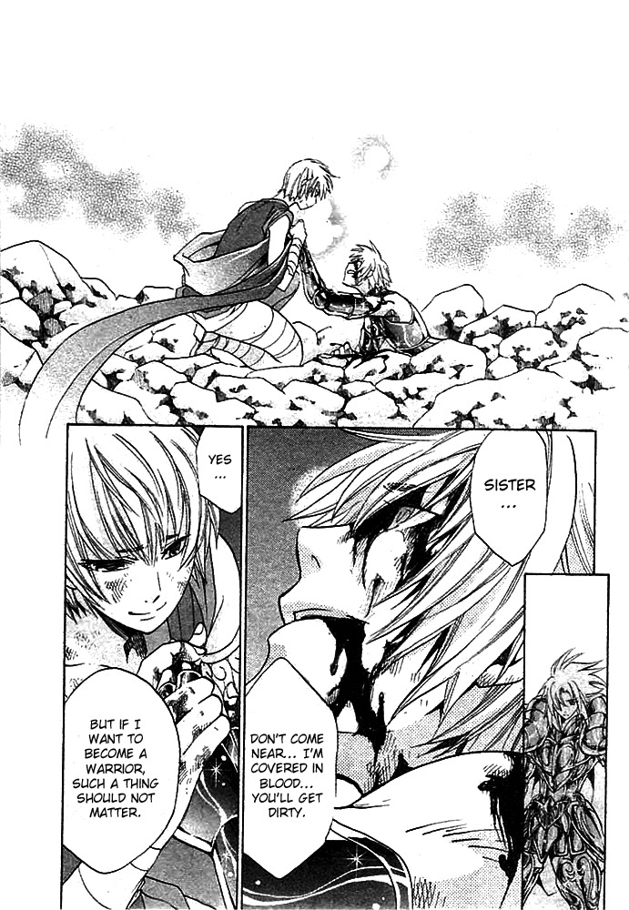 Saint Seiya - The Lost Canvas Chapter 144.5 page 33 - Chapter 144.5: Gaiden - The Blood Crest
