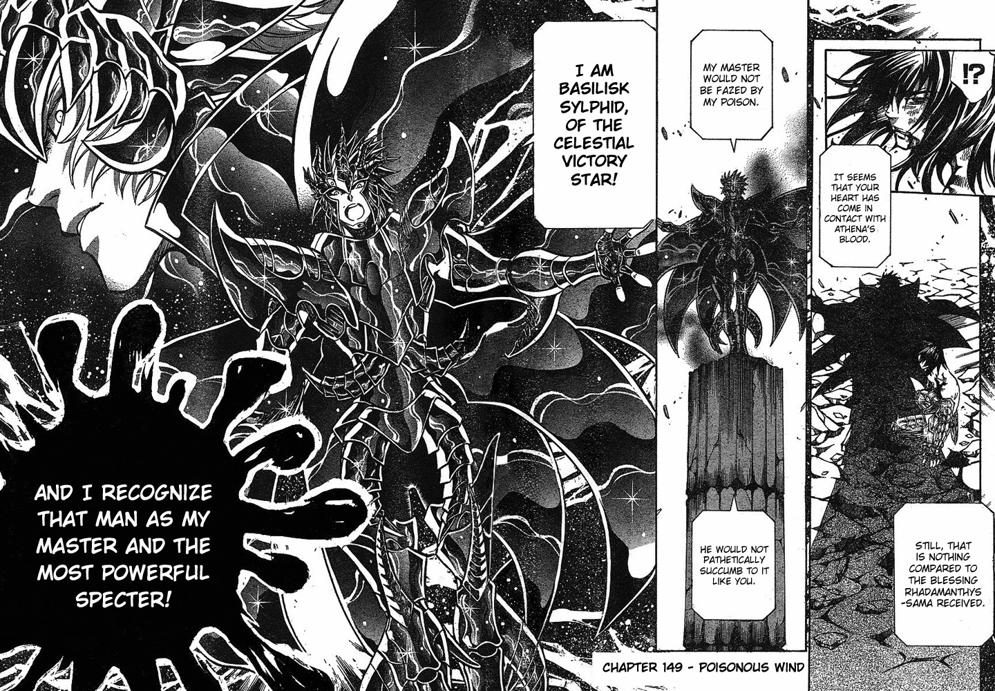Saint Seiya - The Lost Canvas Chapter 149 page 2 - Chapter 149: Poisonous Wind